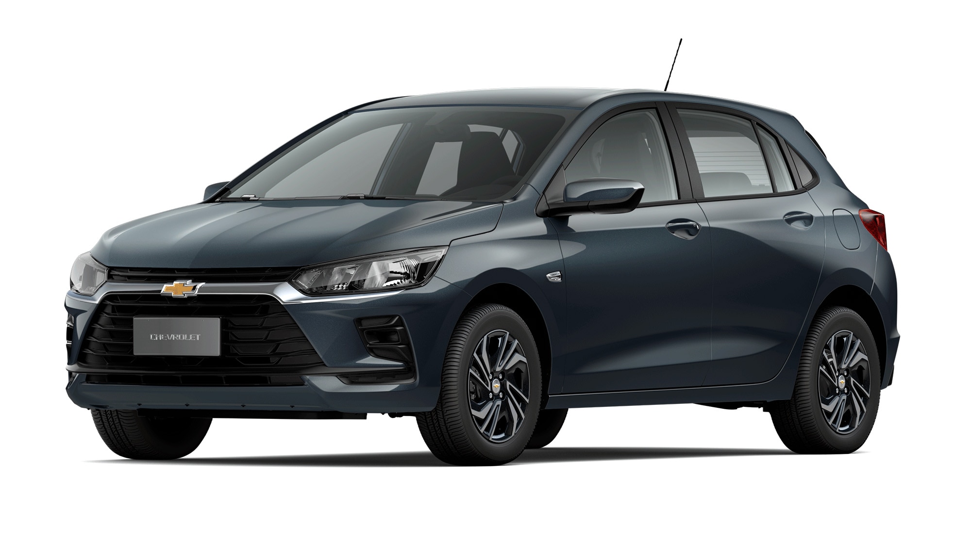 Chevrolet Onix LT Turbo MT en color gris drake