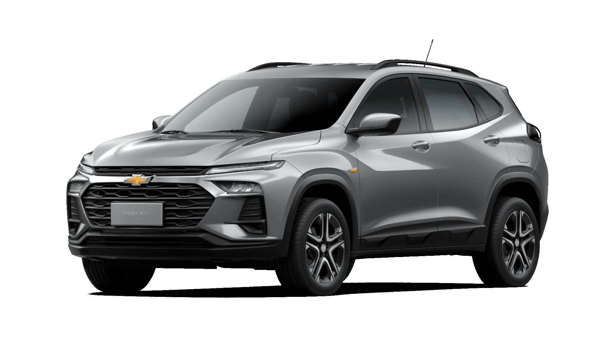 Vista lateral de Tracker LT gris